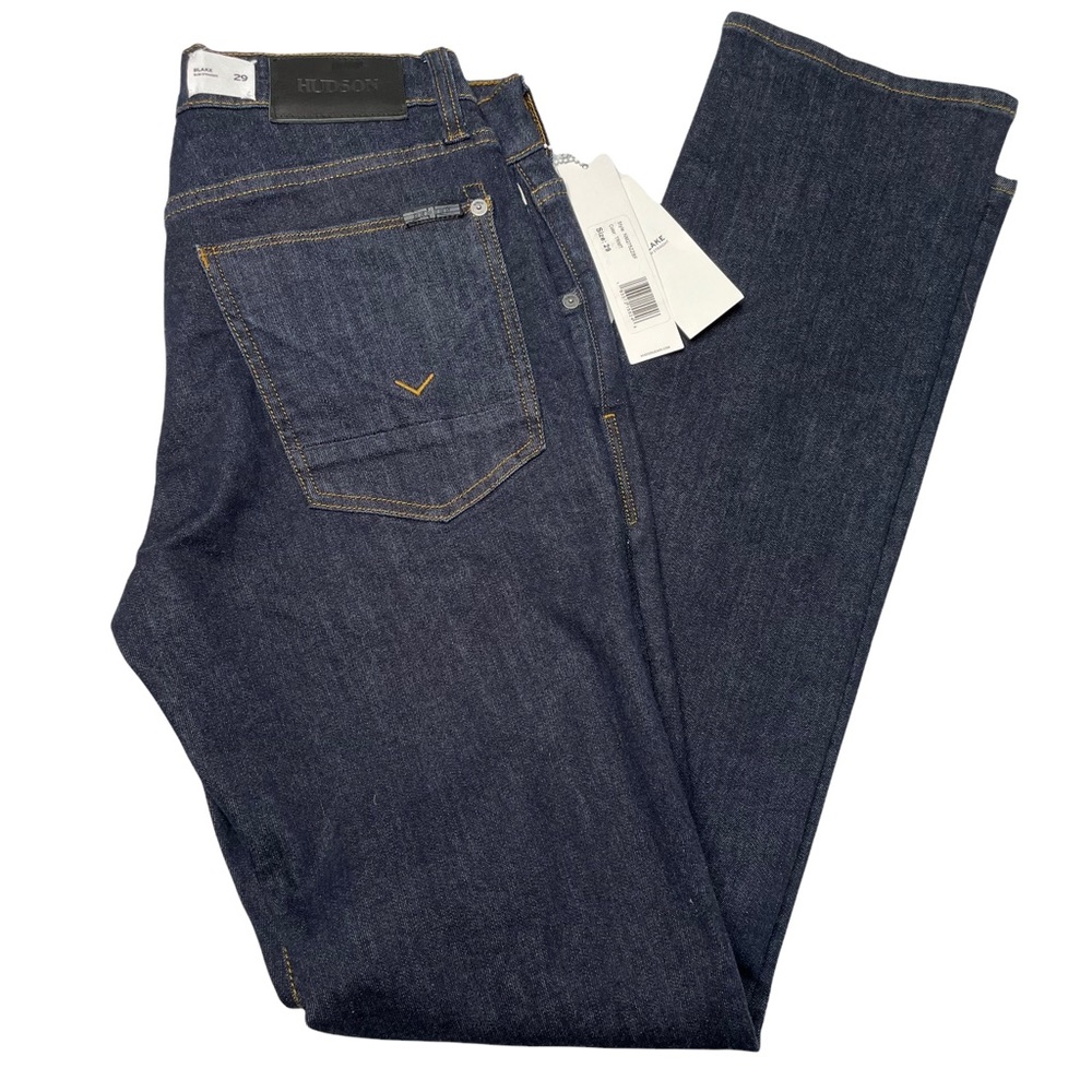Hudson Blake Slim Straight Jeans Size 29 - Picture 15 of 15